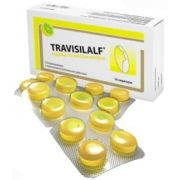 Леденцы со вкусом лимона « Отхаркивающие и противовоспалительное действие » ( Travisilalf ) - 16 шт.